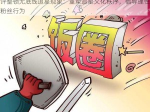 评整顿无底线追星现象：重塑追星文化秩序，倡导理性粉丝行为