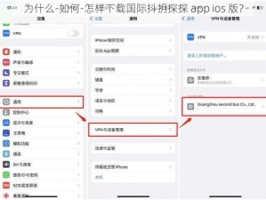 为什么-如何-怎样下载国际抖抈探探 app ios 版？