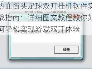 热血街头足球双开挂机软件实战指南：详细图文教程教你如何轻松实现游戏双开体验