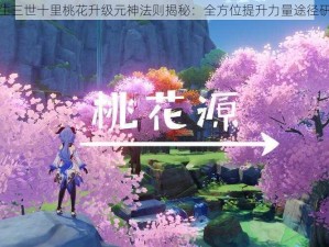 三生三世十里桃花升级元神法则揭秘：全方位提升力量途径研究