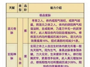 关于烟雨江湖天武罡气升级的全面攻略与策略解析