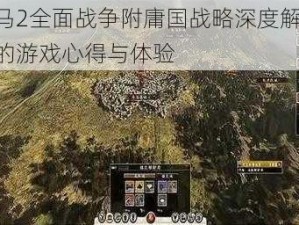 罗马2全面战争附庸国战略深度解析：我的游戏心得与体验