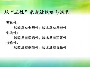 全面解析冲锋战术体系：深度探讨其构成应用与实战效能