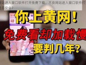 不良网站进入窗口软件打开免费下载、不良网站进入窗口软件打开免费下载是否安全？