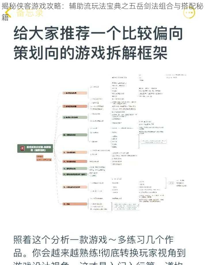 揭秘侠客游戏攻略：辅助流玩法宝典之五岳剑法组合与搭配秘籍