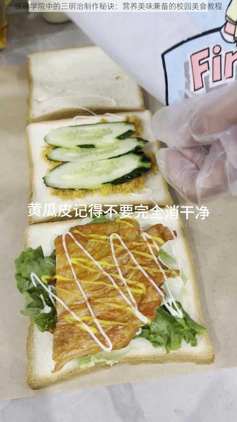 魂器学院中的三明治制作秘诀：营养美味兼备的校园美食教程