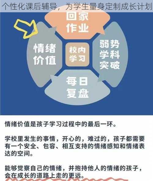 个性化课后辅导，为学生量身定制成长计划