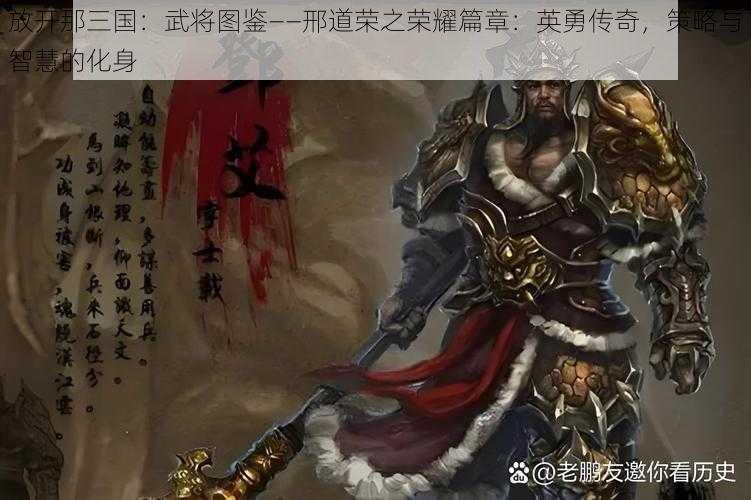 放开那三国：武将图鉴——邢道荣之荣耀篇章：英勇传奇，策略与智慧的化身