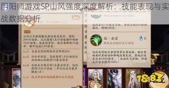 阴阳师游戏SP山风强度深度解析：技能表现与实战数据分析