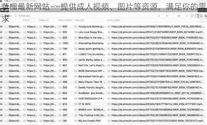 草榴最新网站——提供成人视频、图片等资源，满足你的需求