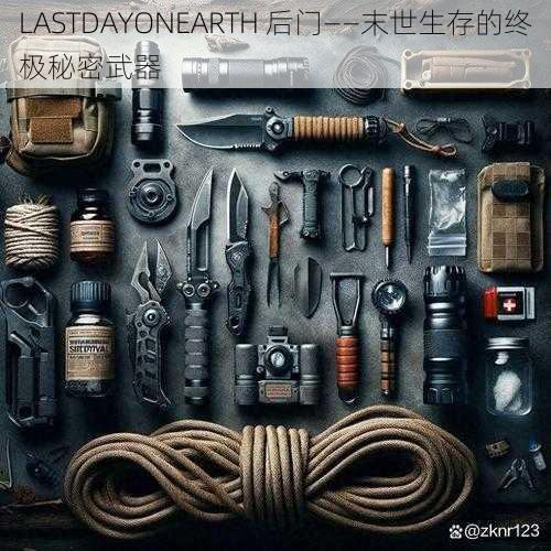 LASTDAYONEARTH 后门——末世生存的终极秘密武器