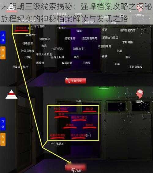 宋明朝三级线索揭秘：强峰档案攻略之探秘旅程纪实的神秘档案解读与发现之路