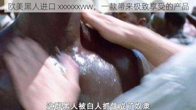 欧美黑人进口 xxxxxxww，一款带来极致享受的产品