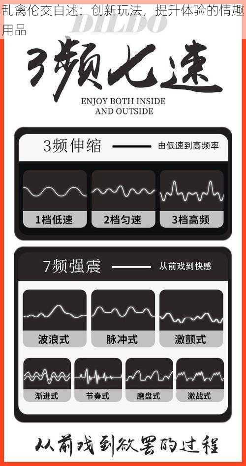 乱禽伦交自述：创新玩法，提升体验的情趣用品