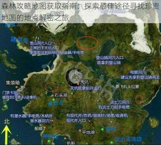 森林攻略地图获取指南：探索最佳途径寻找珍贵地图的地点解密之旅