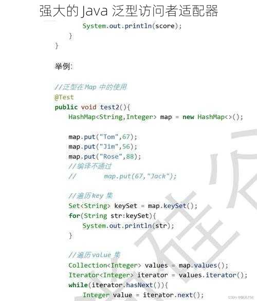 强大的 Java 泛型访问者适配器