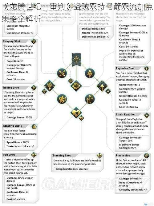 《龙腾世纪：审判》盗贼双持弓箭双流加点策略全解析