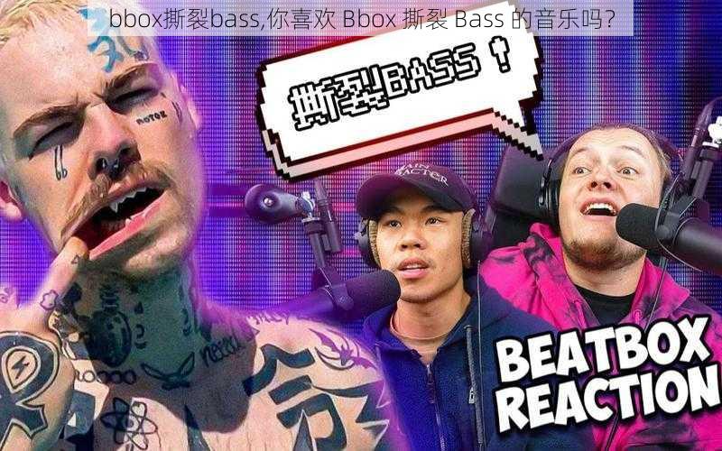 bbox撕裂bass,你喜欢 Bbox 撕裂 Bass 的音乐吗？