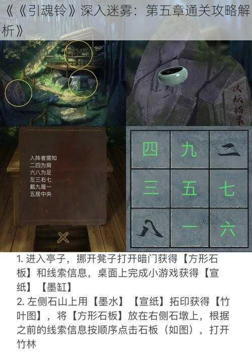 《《引魂铃》深入迷雾：第五章通关攻略解析》