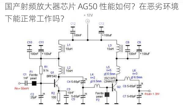 国产射频放大器芯片 AG50 性能如何？在恶劣环境下能正常工作吗？