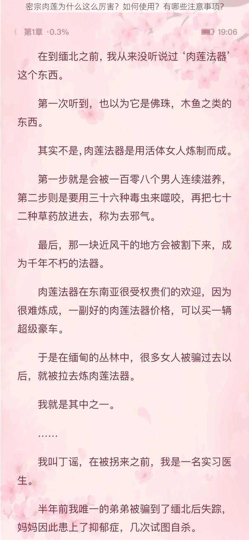 密宗肉莲为什么这么厉害？如何使用？有哪些注意事项？