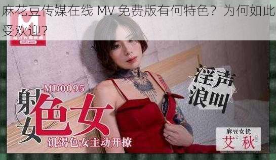 麻花豆传媒在线 MV 免费版有何特色？为何如此受欢迎？