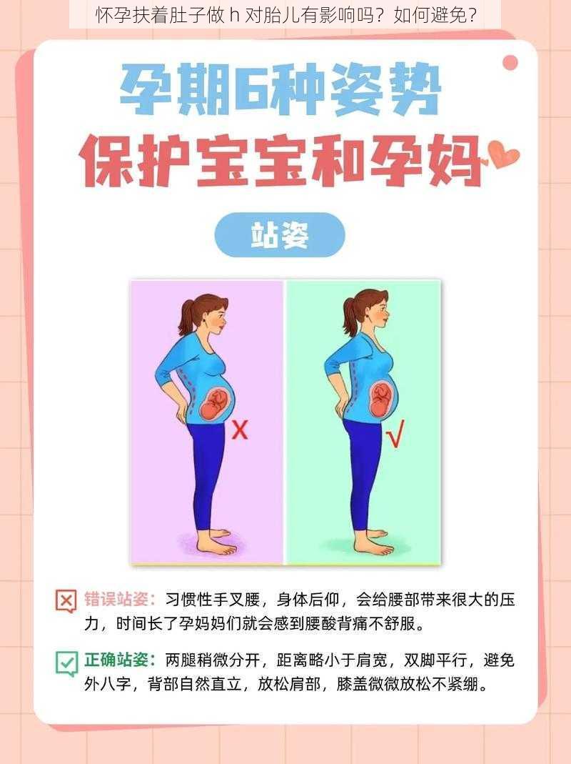 怀孕扶着肚子做 h 对胎儿有影响吗？如何避免？