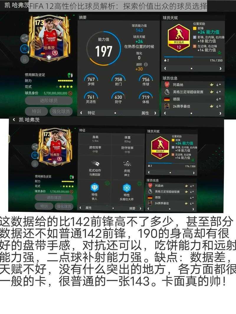 FIFA 12高性价比球员解析：探索价值出众的球员选择