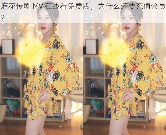 麻花传剧 MV 在线看免费版，为什么还要充值会员？