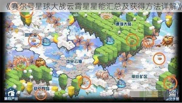 《赛尔号星球大战云霄星星能汇总及获得方法详解》