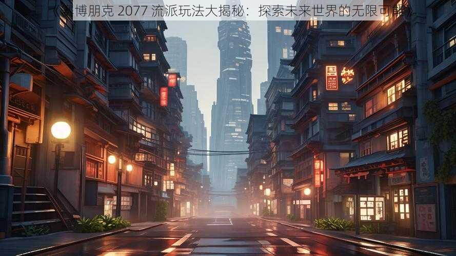 《赛博朋克 2077 流派玩法大揭秘：探索未来世界的无限可能》